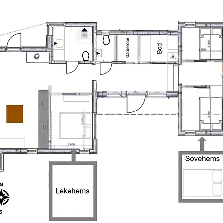 Dom wakacyjny Stylish Mountain In Hallingdalen *